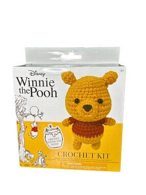 Disney Winnie The Pooh Crochet Kit With Yarn & Instructions For Ages 6+